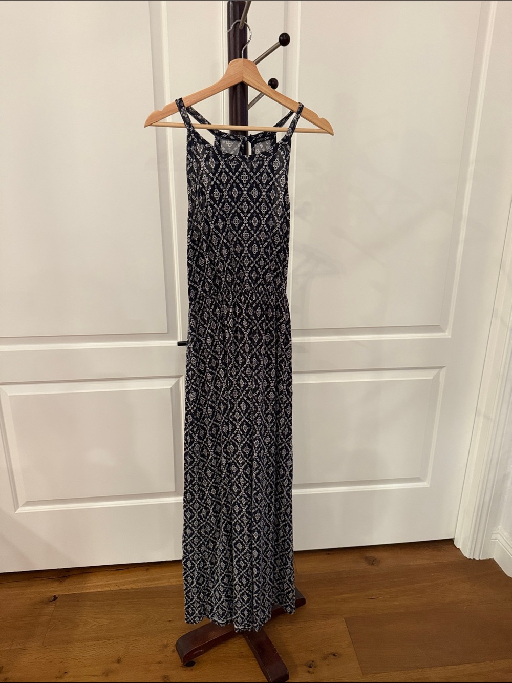 Papermoon Black & White Geometric Maxi Dress